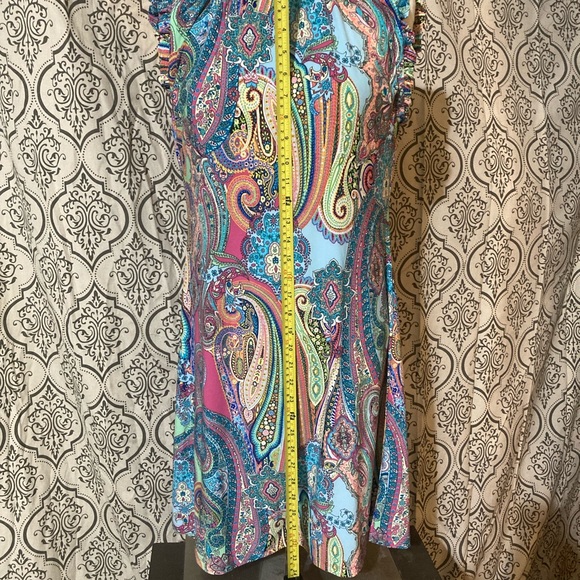 Tommy Hilfiger Colorful Paisley Dress - Picture 3 of 6